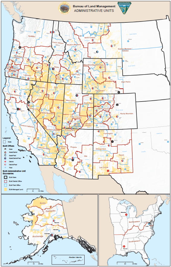 Frequently Requested Maps Bureau Of Land Management 8996